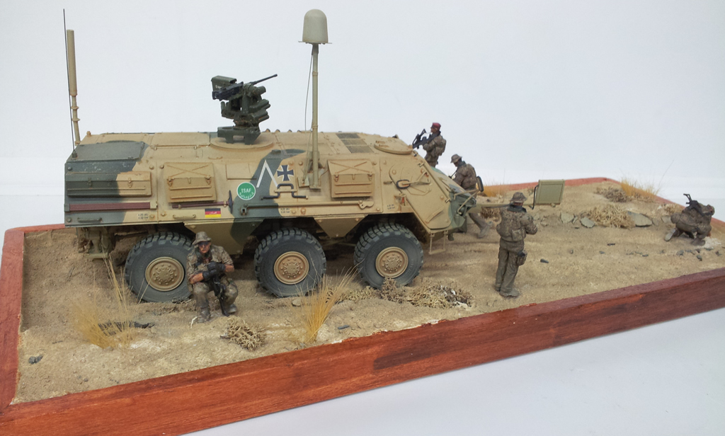 German Army Fuchs Diorama